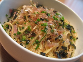 ★具沢山の和風パスタ★