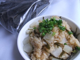 大根昆布たっぷり御飯