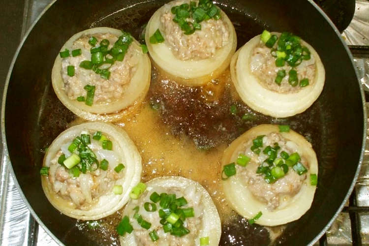 新玉ねぎのひき肉詰め煮物 簡単 レシピ 作り方 By 漢方薬のタカキ大林店 クックパッド 簡単おいしいみんなのレシピが352万品