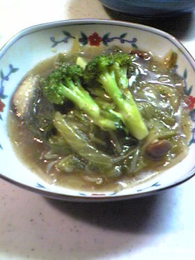 白菜と豚ばら肉の中華風塩煮