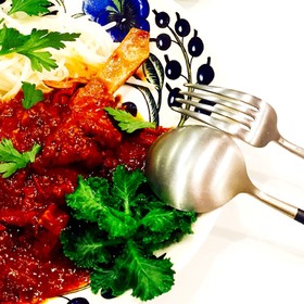 お肉ほろほろ♪♪ラム肉のトマト煮込み