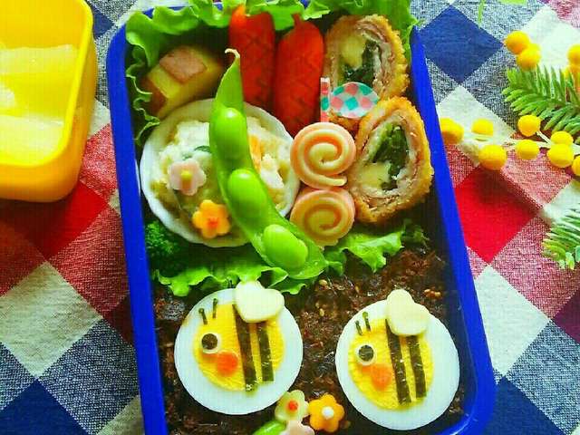 ロイヤリティフリーキャラ 弁 ゆで 卵 アニメ画像