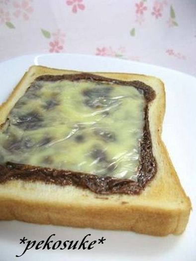 大人になれないカフェモカチーズ☆トーストの写真