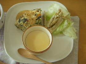 ひじきの和風キッシュ
