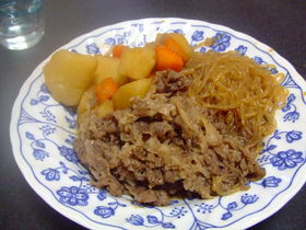 牛肉たっぷり❤ セレブ肉じゃが