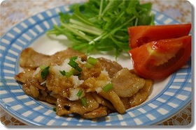 さっぱり・豚肉のおろしソテー