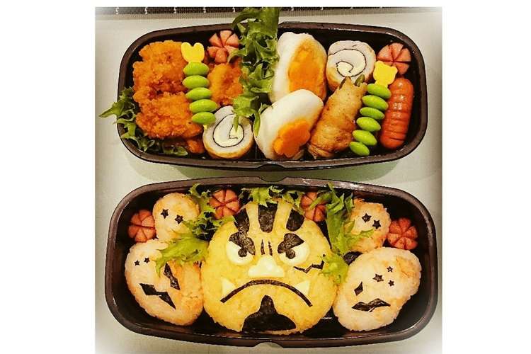 ワンピース ジンベイのキャラ弁 お弁当 レシピ 作り方 By さくら クックパッド 簡単おいしいみんなのレシピが360万品