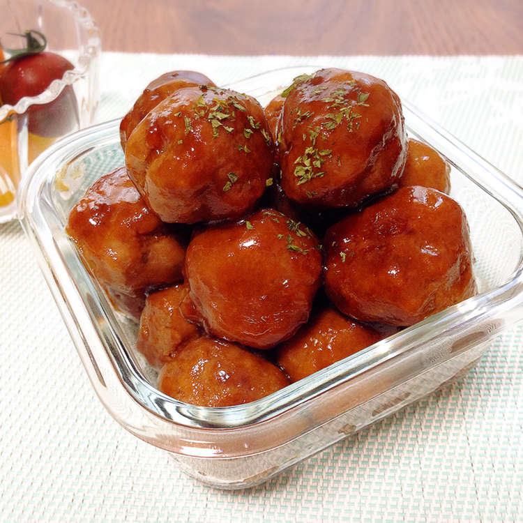 簡単☆揚げない照り焼きミートボール レシピ・作り方 by スズケンさん 