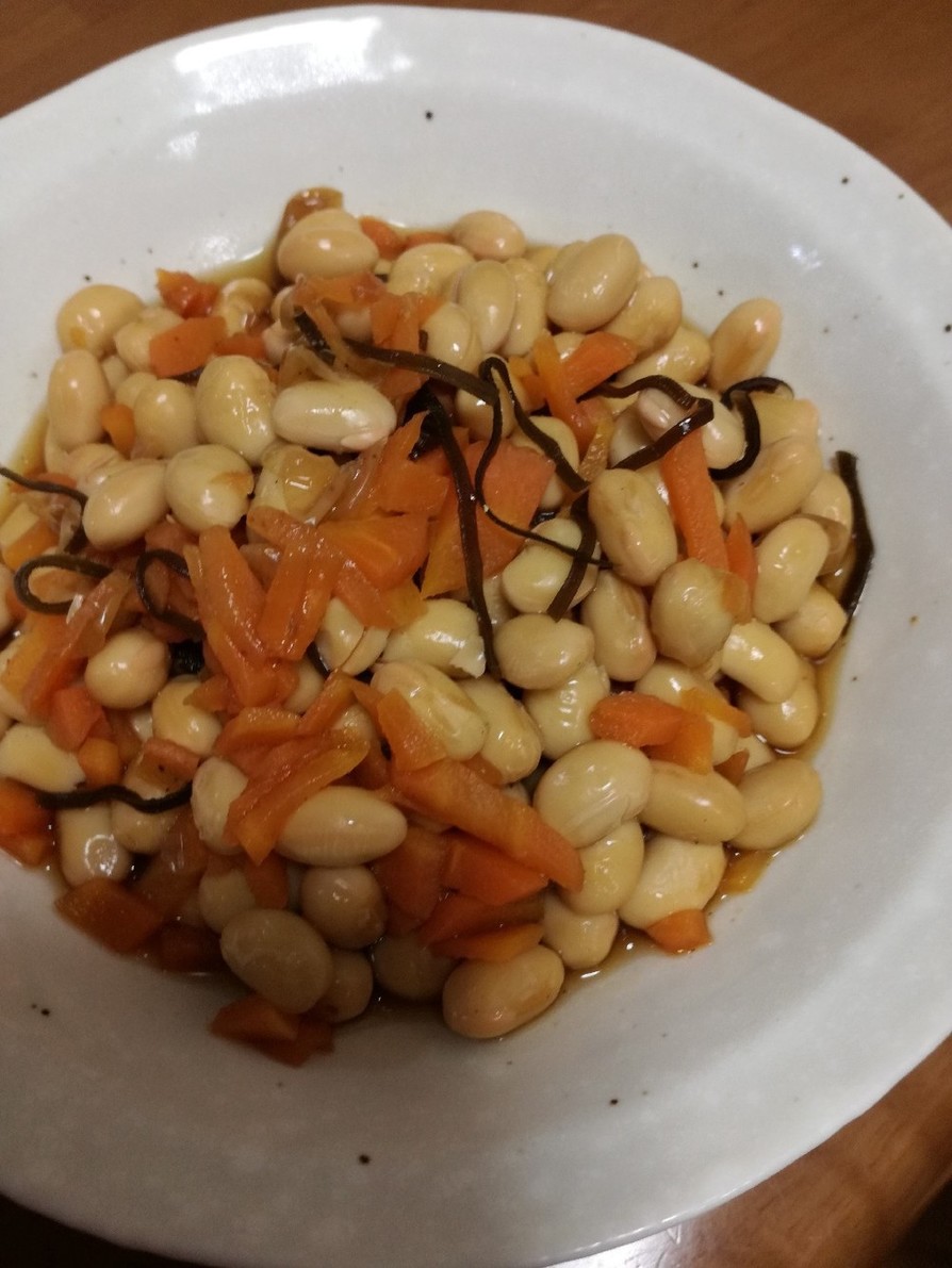 大豆の簡単煮豆の画像