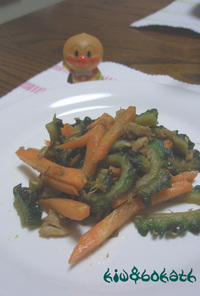 野菜とツナの炒め物☆大葉にんにく醤油風味