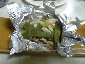 ホイル焼 IN 鰆の味噌漬け