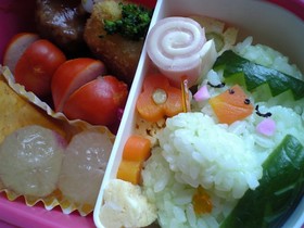 カッパかっぱ(キャラ弁)
