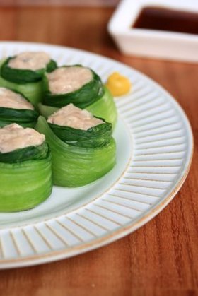 青梗菜巻き「フライパンシューマイ♪」