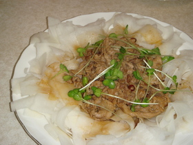 絶対おすすめ!大根肉サラダ☆