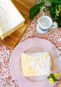 天使のデザート♥白いチーズケーキテリーヌ