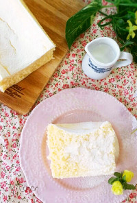 天使のデザート♥白いチーズケーキテリーヌ