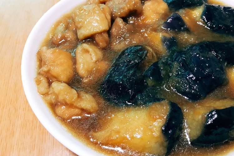 鶏もも肉と茄子のみぞれ煮 レシピ 作り方 By しほごはん クックパッド 簡単おいしいみんなのレシピが357万品