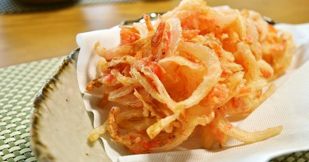 新玉ねぎと桜海老のかき揚げ by acchin721 【クックパッド】 簡単おいしいみんなのレシピが354万品