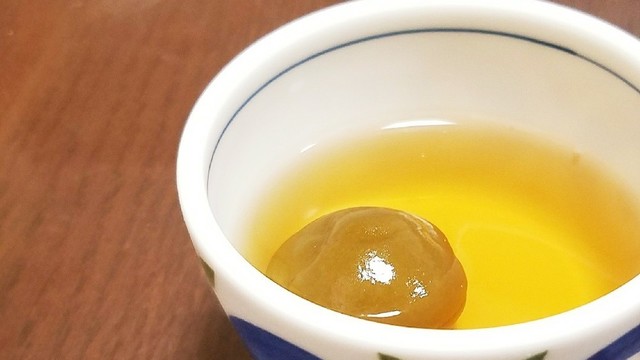 簡単 美味 酔わない梅酒ゼリー レシピ 作り方 By にーっしまみ クックパッド 簡単おいしいみんなのレシピが358万品