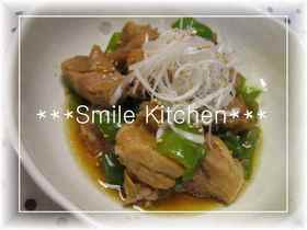 ✿楽チン♡鶏肉&ピーマンの香り煮✿