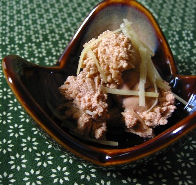 鯛の子の針生姜煮の写真