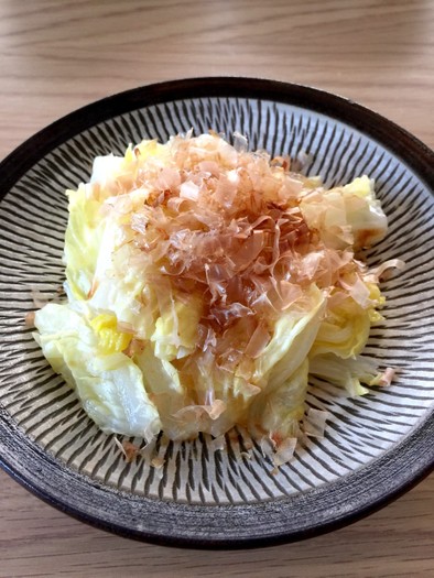超簡単【白菜だけ】バター醤油の温サラダの写真