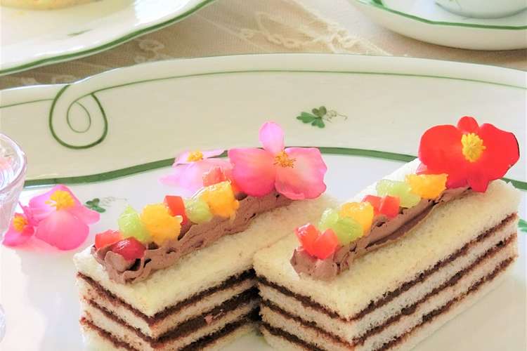簡単おもてなし ヌテラサンドイッチケーキ レシピ 作り方 By ｂiｂiすみれ クックパッド 簡単おいしいみんなのレシピが357万品