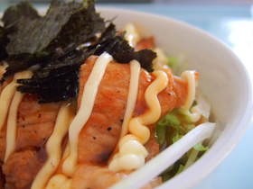 激うま!!ヘルシーな照りマヨ丼♪