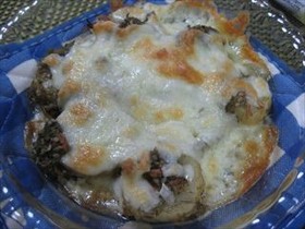 たくあんにシュレッドチーズ