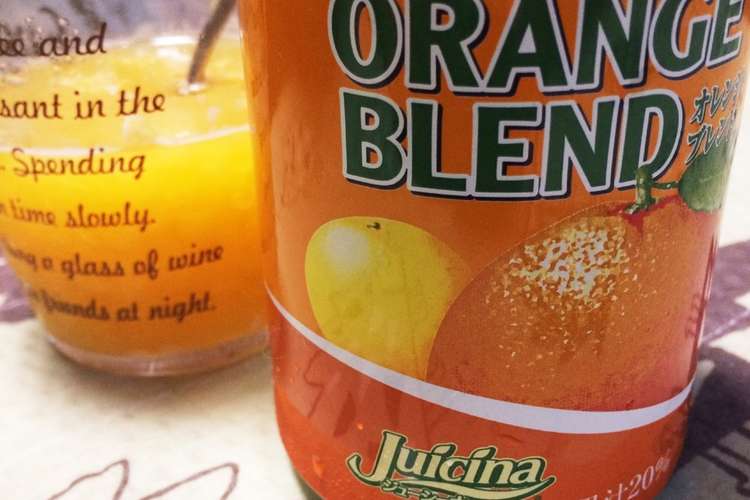 余ったオレンジで シャーベットジュース レシピ 作り方 By Kaoriiiii クックパッド 簡単おいしいみんなのレシピが354万品