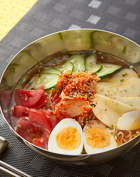 冷やしサッポロ一番☆冷麺風しょうゆ