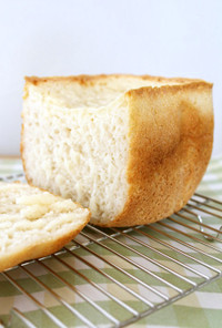 小麦グルテン不使用♪米粉と玄米粉の食パン