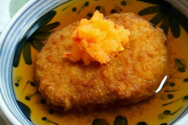 コロッケリメイク 揚げ出しコロッケ レシピ 作り方 By 春菜食堂y クックパッド 簡単おいしいみんなのレシピが352万品