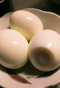 おっさんの新鮮卵の茹で卵