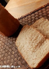 HBで簡単★米ぬかキヌア食パン