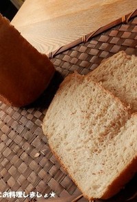 HBで簡単★米ぬかキヌア食パン