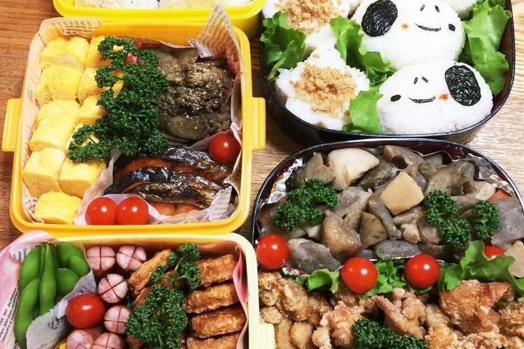 17 運動会お弁当 小学校最後 レシピ 作り方 By ララッピ クックパッド