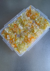 離乳食後期～アレンジ自由野菜スープ