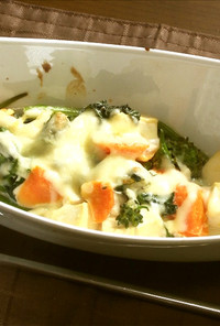 春野菜の豆腐グラタン