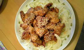 ☆鶏むね肉の胡麻味噌焼き☆