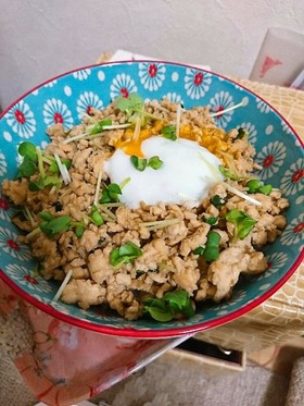 鶏そぼろ丼☆簡単!