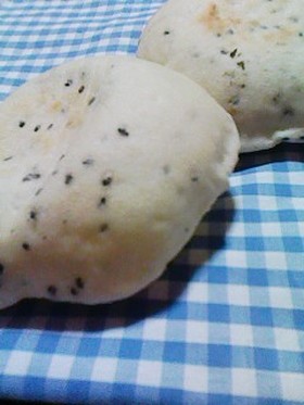 こうばしくて美味しい ごまピタパン♪