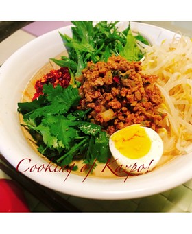 暑い日に!ピリ辛冷やし担々麺!!
