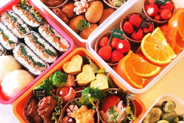 運動会に マフィンカップでお弁当 レシピ 作り方 By ゆうしりゅの母 クックパッド