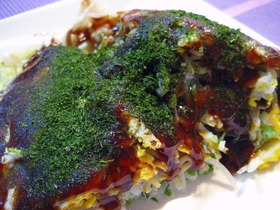 ホットプレートで作る広島風お好み焼き!!