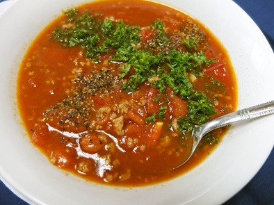 トマトのリコピンたっぷり　パワースープの写真