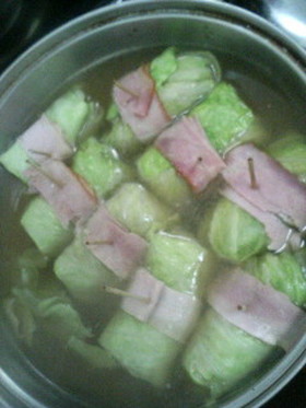 ヘルシーに☆豆腐inロールキャベツ