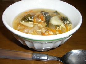 体にやさしいスープ