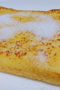 パン粉のフレンチトースト
