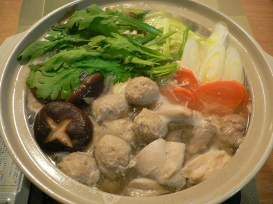 美味しい水炊き☆博多の鶏鍋の写真